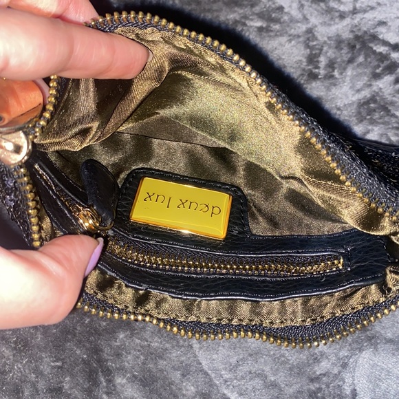 Deux lux sequin wristlet - Picture 3 of 3